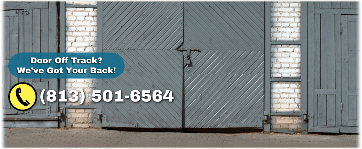 Garage Door Off Track In Apollo Beach FL